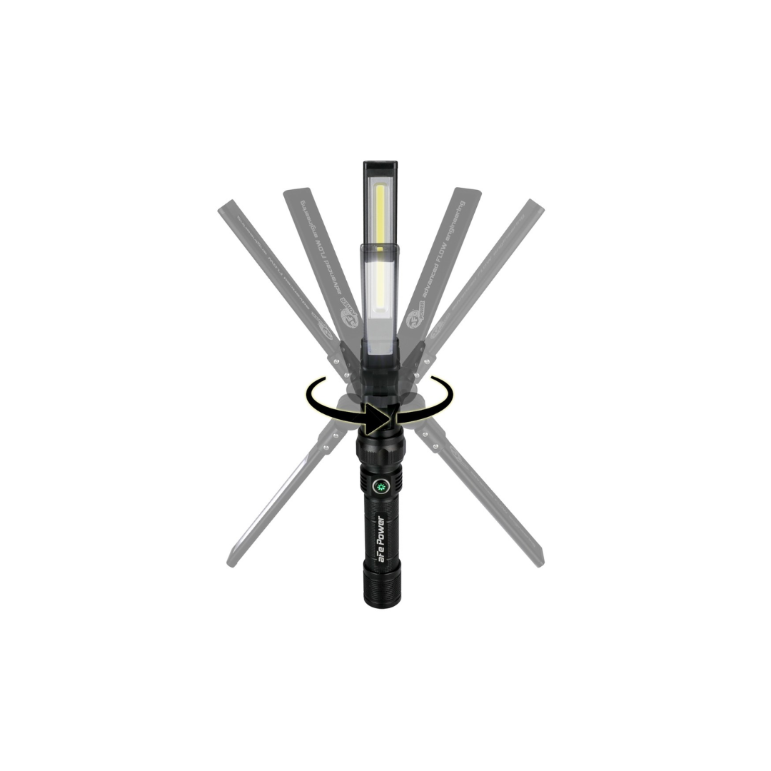 AFE POWER LUZ DE TRABAJO PLEGABLE MAGNÉTICA 350 LÚMENES AFE POWER LUZ DE TRABAJO PLEGABLE MAGNÉTICA 350 LÚMENES