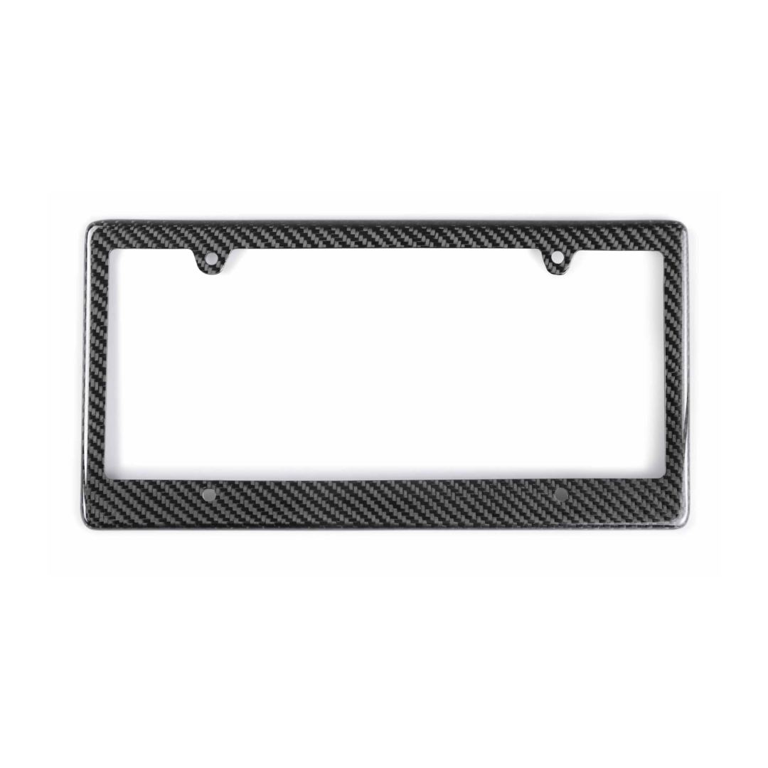 SEIBON PORTAPLACA DE FIBRA DE CARBONO