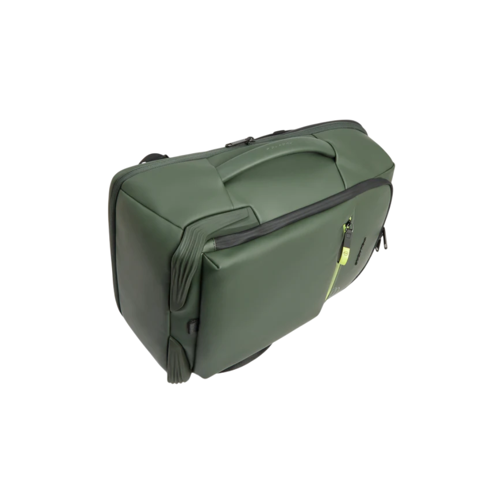 PIQUADRO MOCHILA DE VIAJE IMPERMEABLE COLOR VERDE