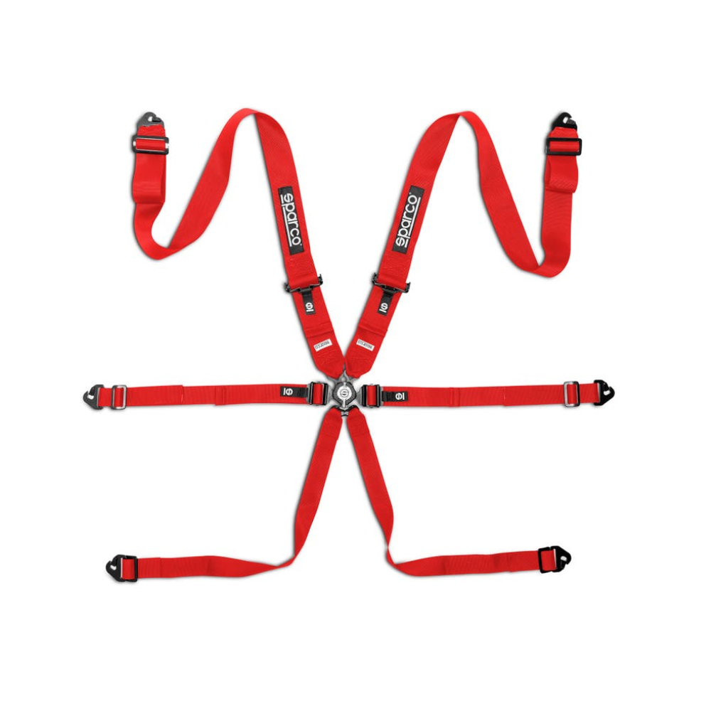 SPARCO ARNES DE SEGURIDAD BELT COMPETITION H3PD STEEL FIA 8853- 2016