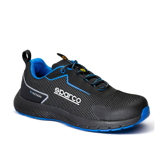 SPARCO ZAPATO DE SEGURIDAD NEGRO C/ AZUL