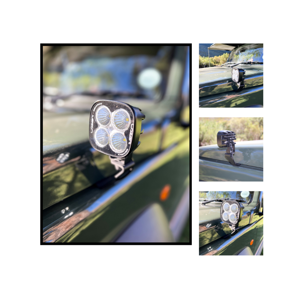 ALUCAB BASE PARA LUZ DE CAPÓ (JUEGO DE 2) PARA JIMNY