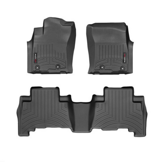 WEATHERTECH PISO FILA 1 Y 2 PARA TOYOTA PRADO 120 del 2005 al 2010