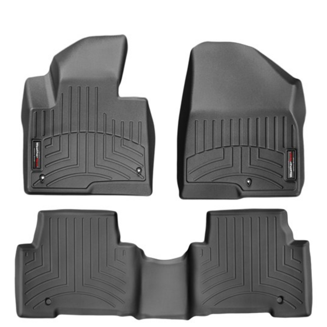 WEATHERTECH PISO FILA 1 y 2 PARA HYUNDAI