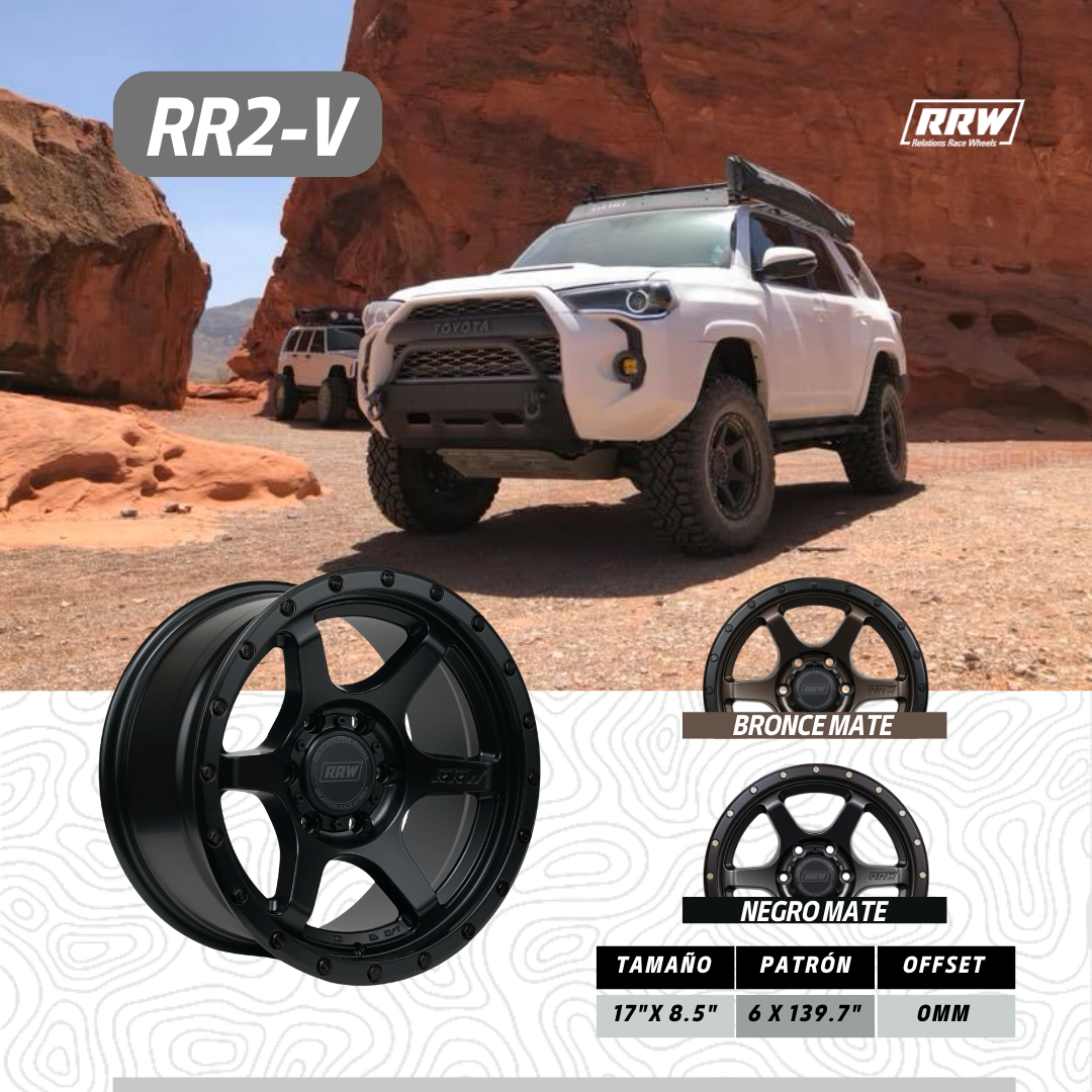 RRW WHEELS RR2-V APLICA PARA FORD RANGER/ RAPTOR