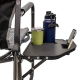 GCI OUTDOOR SILLA FREESTYLE ROCKER™ CON MESA AUXILIAR PLOMO