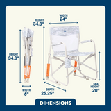 GCI OUTDOOR SILLA FREESTYLE ROCKER ELITE CAMUFLAJE DE NIEVE