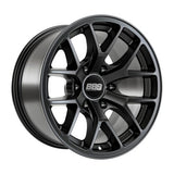 BBS  ARO DE ALEACIÓN 17x9 - 6x139.7 - 106.1 CB - ET -12 SATIN BLACK