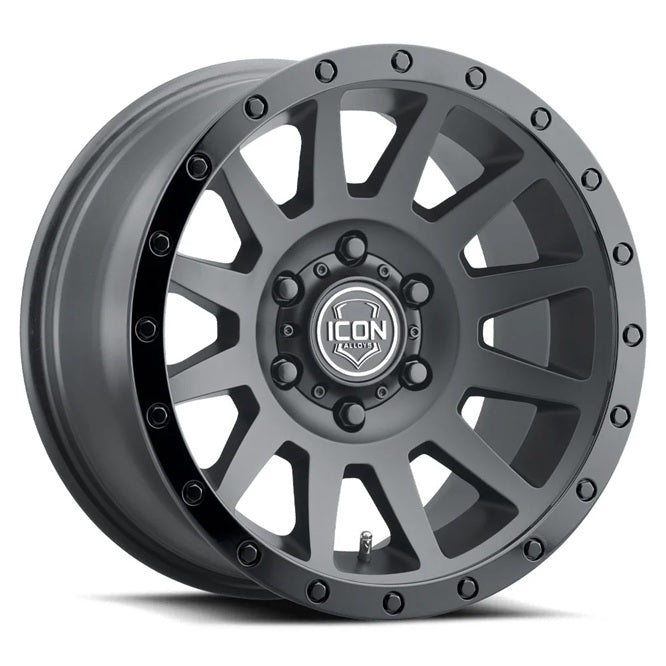 ICON - ARO COMPRESSION DOUBLE BLACK 17x8.5 6x135 ET+6 FORD F150
