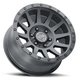 ICON - ARO COMPRESSION DOUBLE BLACK 17x8.5 6x135 ET+6 FORD F150