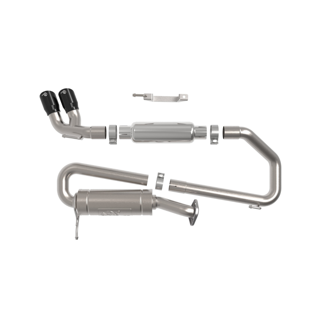AFE POWER SISTEMA DE ESCAPE DE ACERO INOXIDABLE PARA SUZUKI JIMNY 18-22