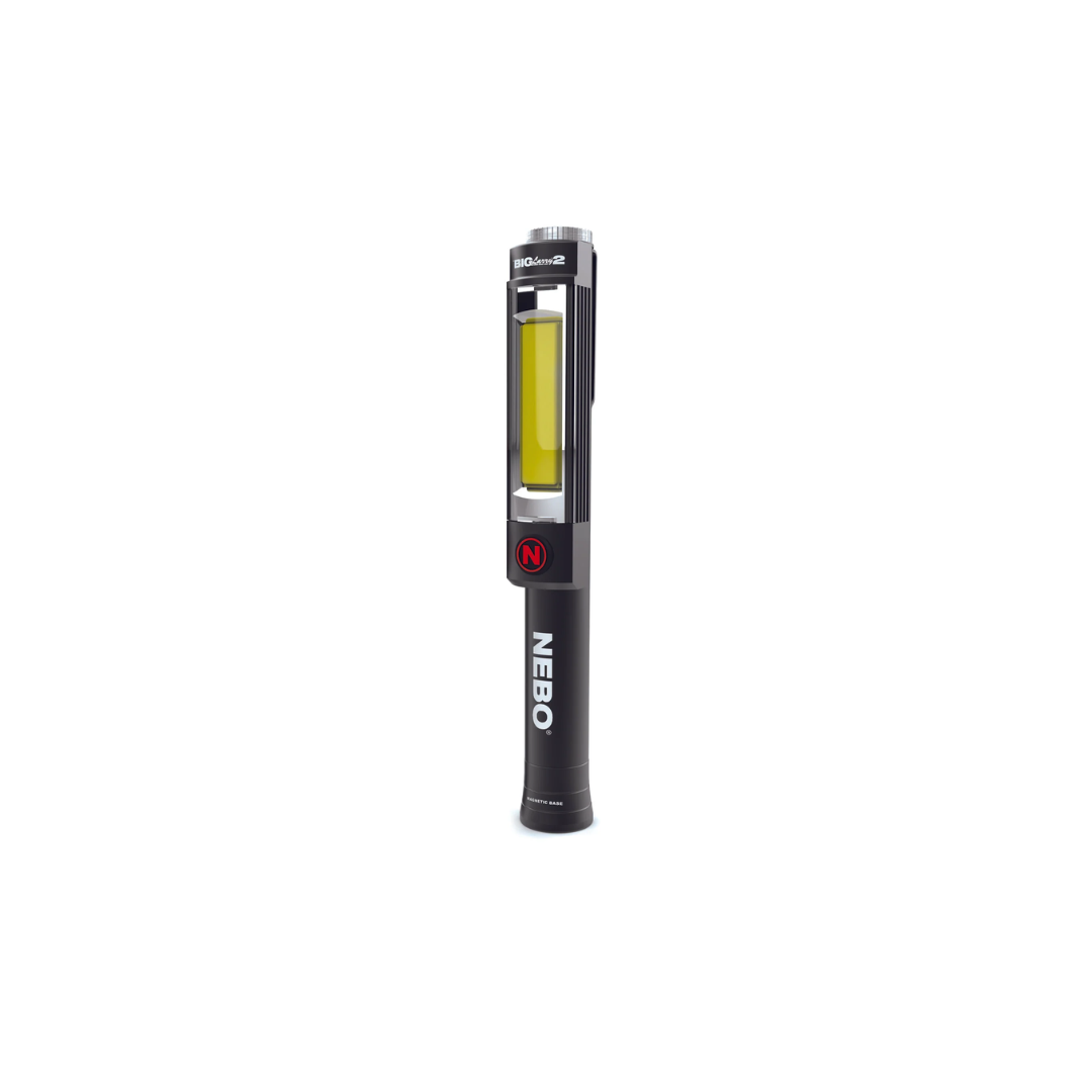 NEBO LINTERNA BIG LARRY 2 DE 500 LÚMENES CON MODO DE LUZ DE PELIGRO ROJA
