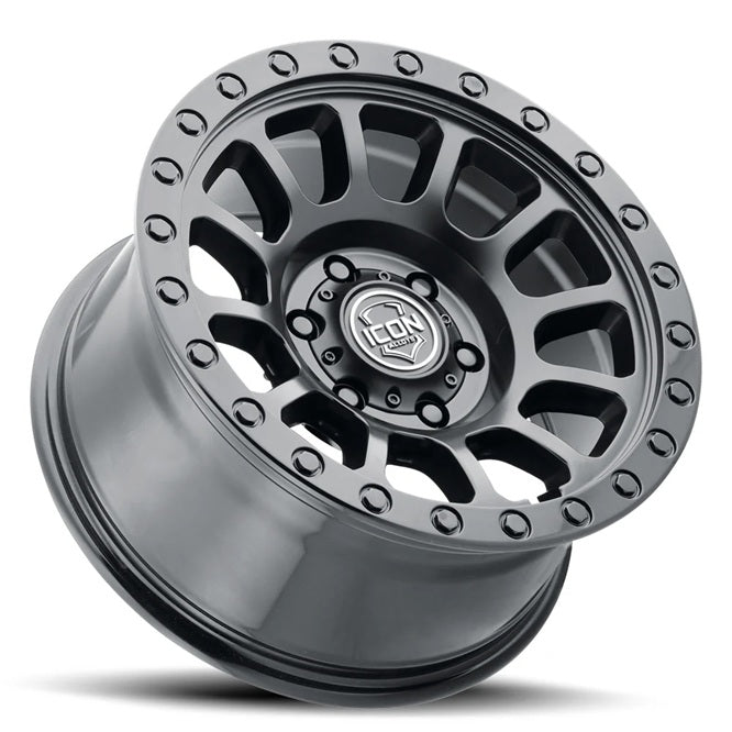 ICON - ARO HULSE DOUBLE BLACK 17x8.5 6x135 ET+6