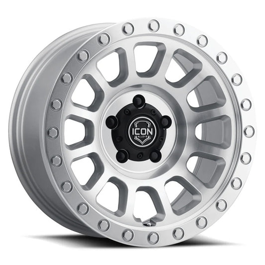 ICON - ARO HULSE SILVER MACHINED 17x8.5 6x139.7 ET0