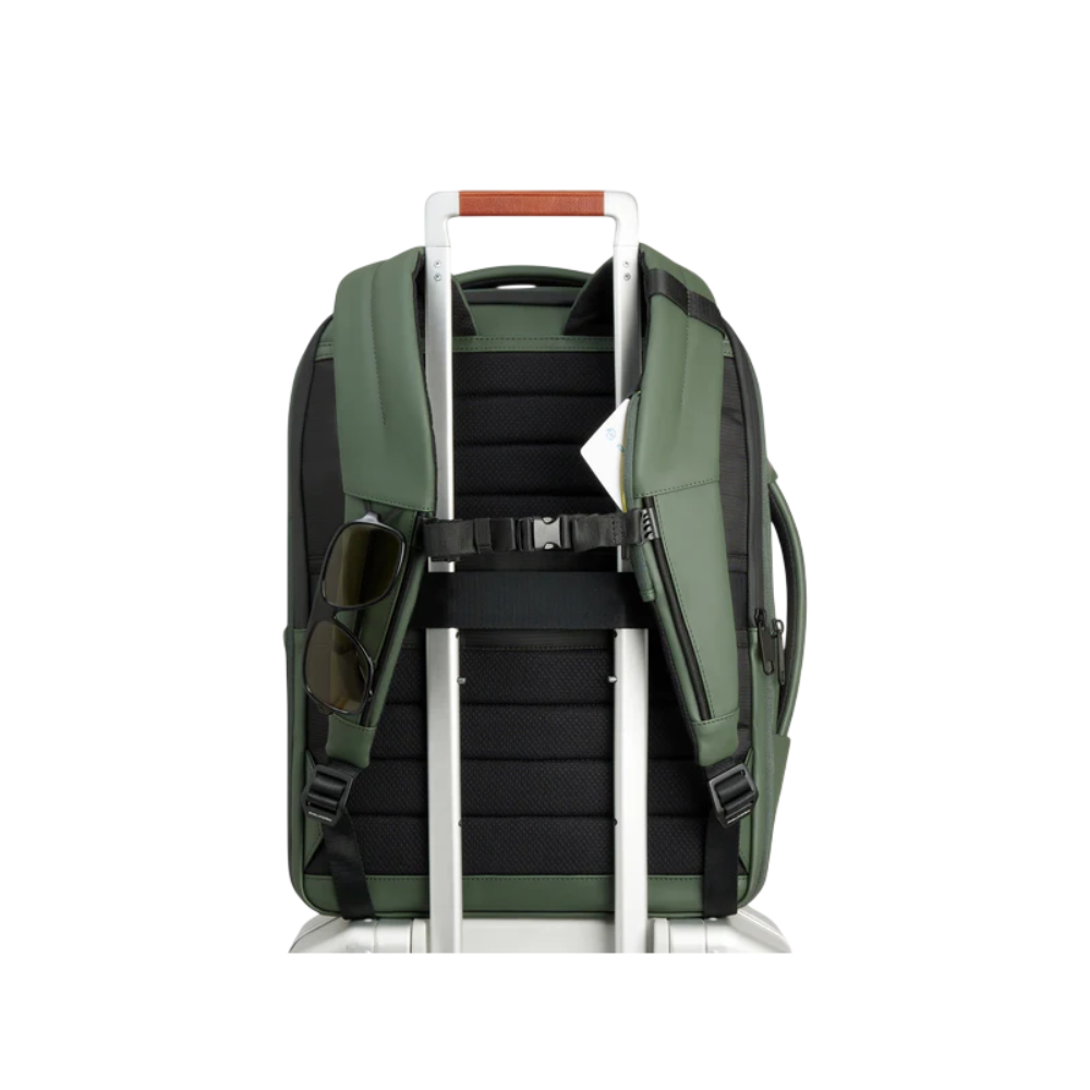 PIQUADRO MOCHILA DE VIAJE IMPERMEABLE COLOR VERDE