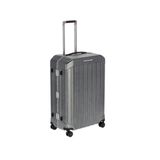 PIQUADRO MALETA MEDIANA RIGIDA CON 04 RUEDAS COLOR NEGRO OPACO