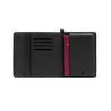 PIQUADRO PORTA PASAPORTE DE PIEL COLOR NEGRO
