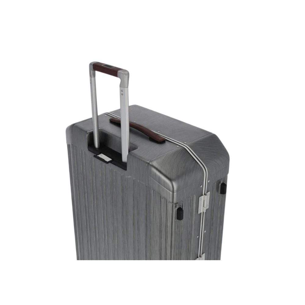 PIQUADRO MALETA MEDIANA RIGIDA CON 04 RUEDAS COLOR NEGRO OPACO
