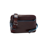 PIQUADRO BOLSO DE MANO CON CIERRE HUELLA DIGITAL AZUL