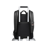 PIQUADRO MOCHILA FINA EXPANDIPLE DE 14" COLOR GRIS
