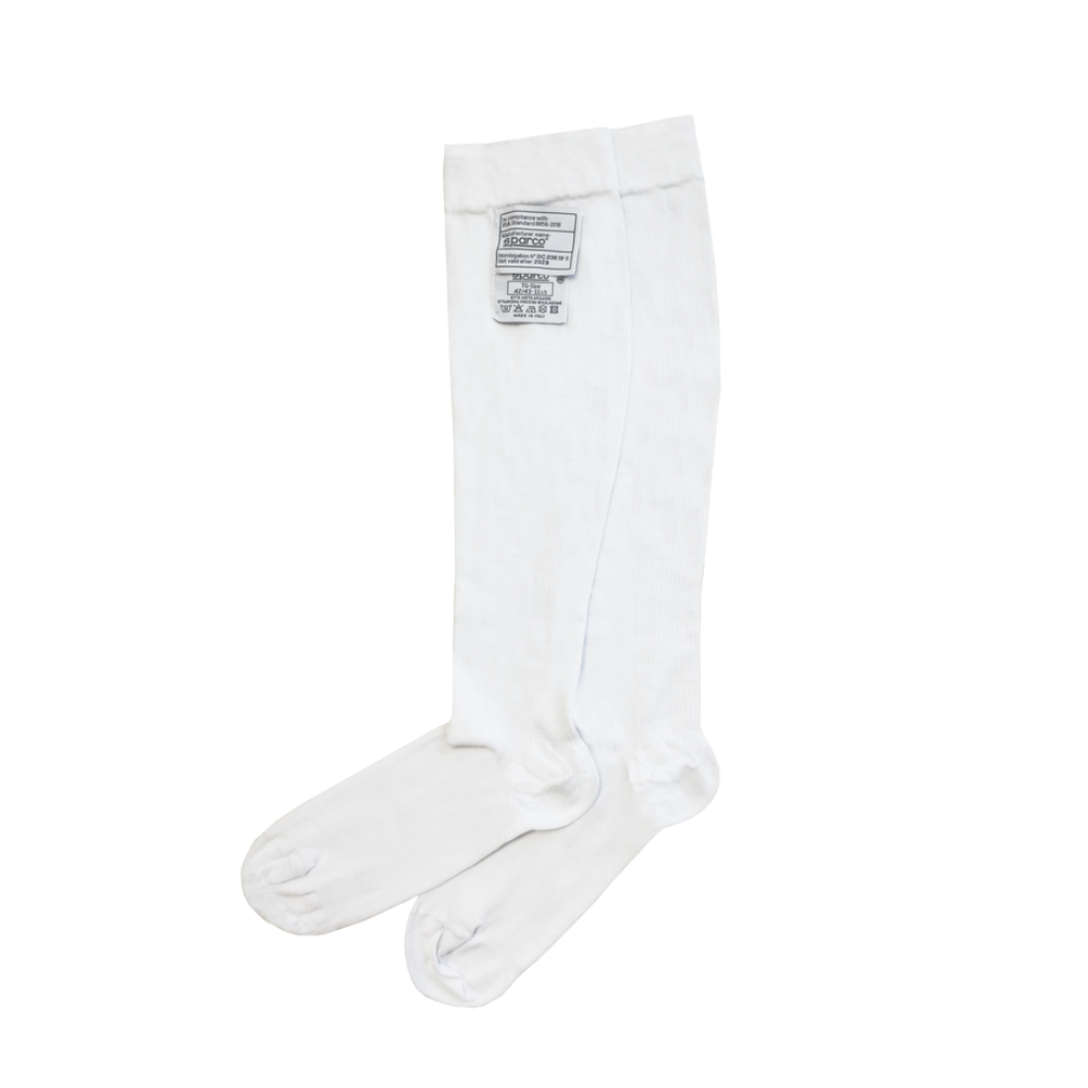 SPARCO MEDIAS FIA COLOR BLANCO