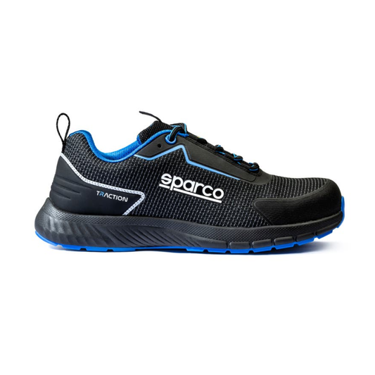SPARCO ZAPATO DE SEGURIDAD NEGRO C/ AZUL