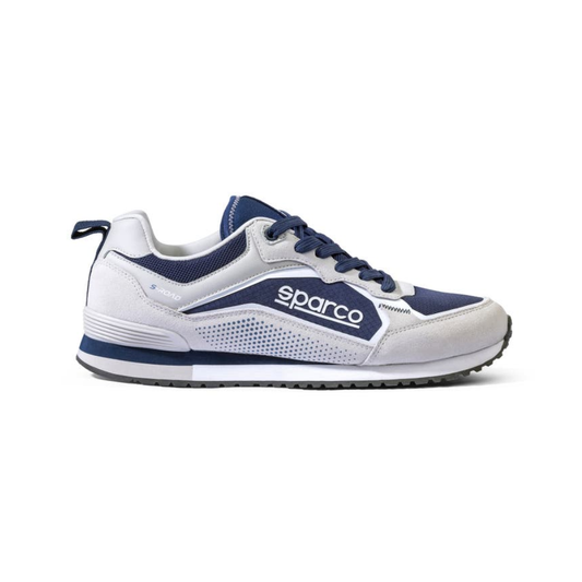SPARCO ZAPATILLA S-ROAD COLOR GRIS C/ AZUL NAVY
