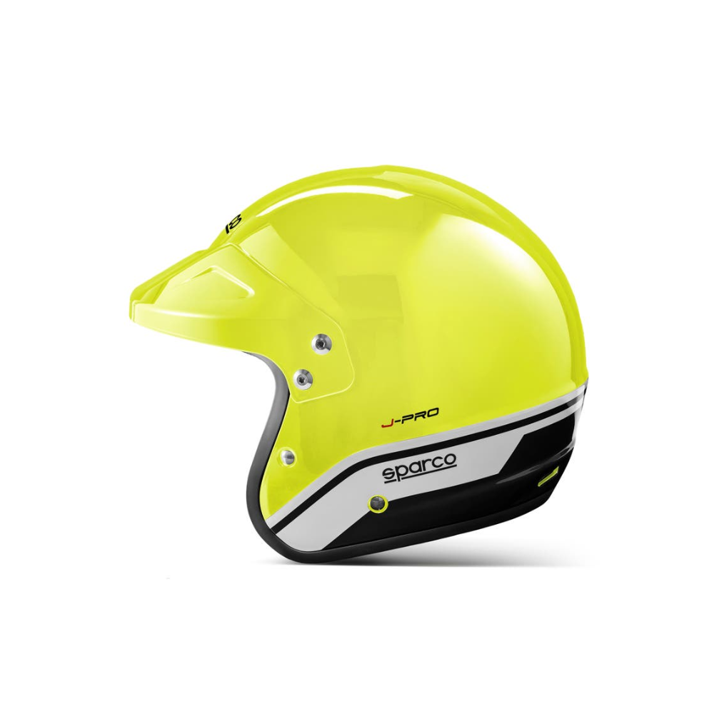 SPARCO  CASCO J-PRO ECE06 MARTINI COLOR AMARILLO