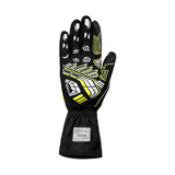 SPARCO - GUANTES KARTING K-ARROW HOMOLOGACION  COLOR NEGRO C/ AMARILLO