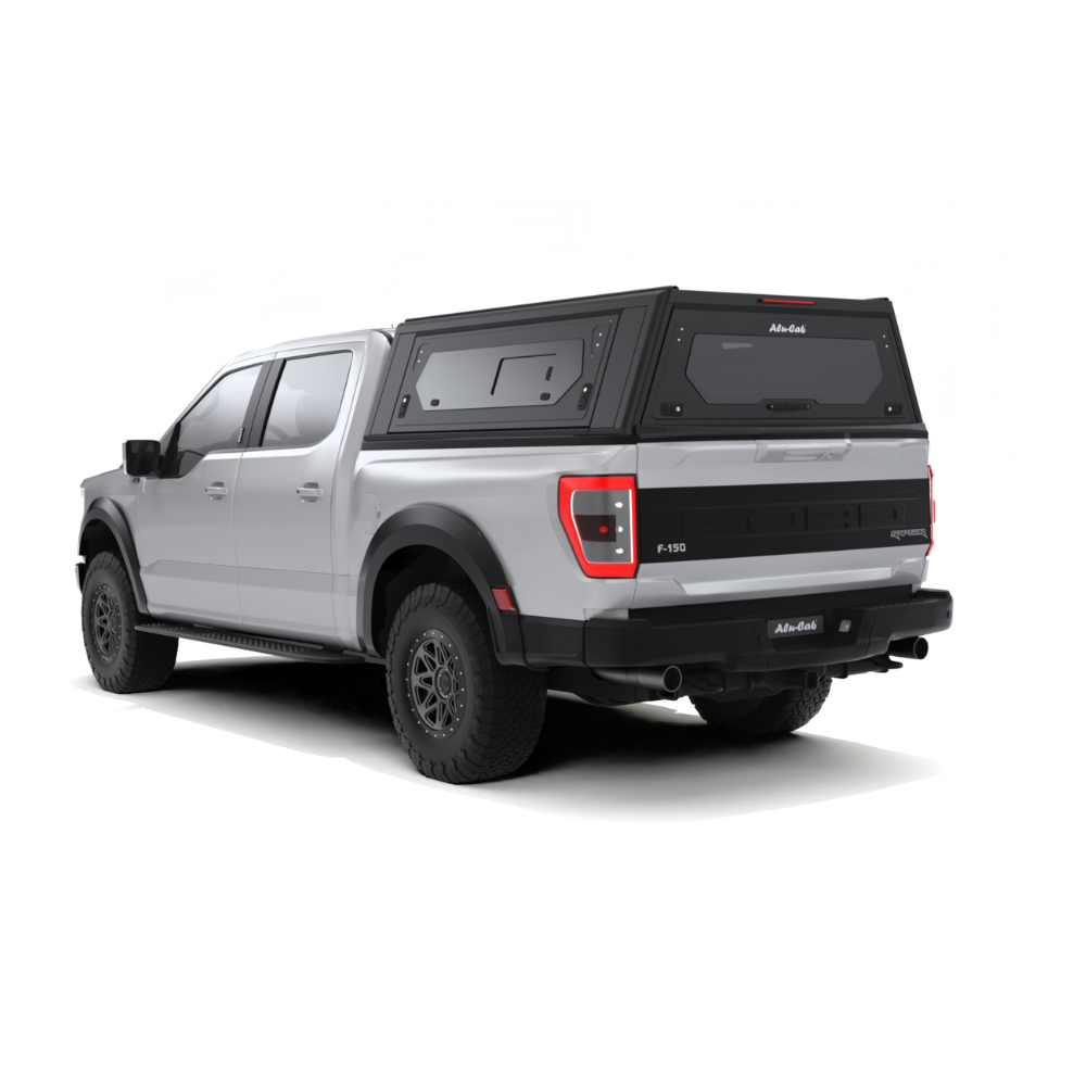 ALUCAB CONTOUR CANOPY CON VENTANAS PARA  FORD F150 5.5 2021+ (9th Gen)