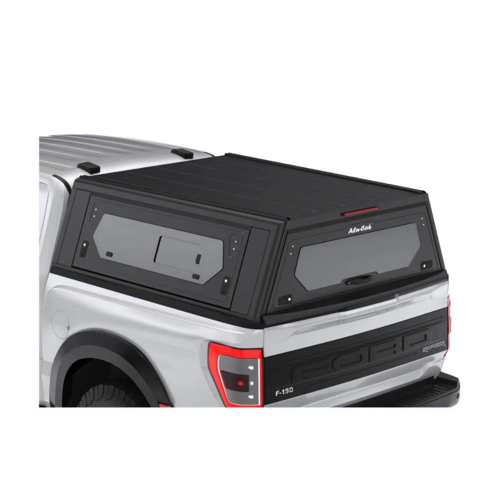 ALUCAB CONTOUR CANOPY CON VENTANAS PARA  FORD F150 5.5 2021+ (9th Gen)
