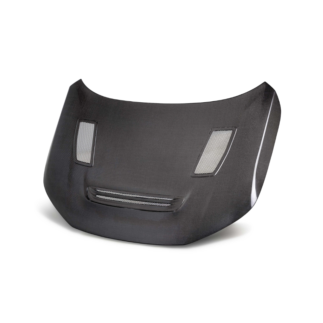 SEIBON CAPÓ DE FIBRA DE CARBONO DE DOBLE CARA ESTILO GT PARA HONDA CIVIC TYPER R 2023-2024