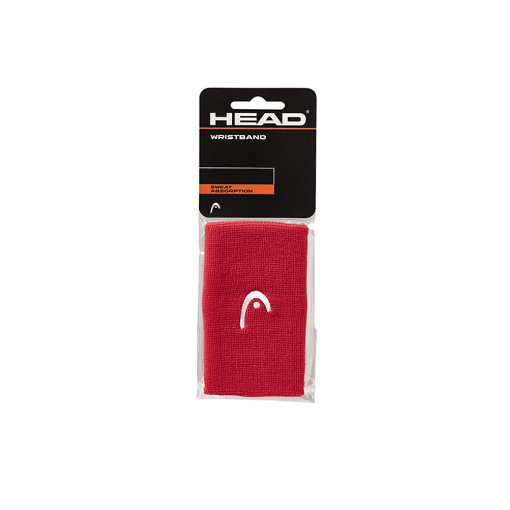 HEAD MUÑEQUERA HEAD WRISTBAND 5" ROJO