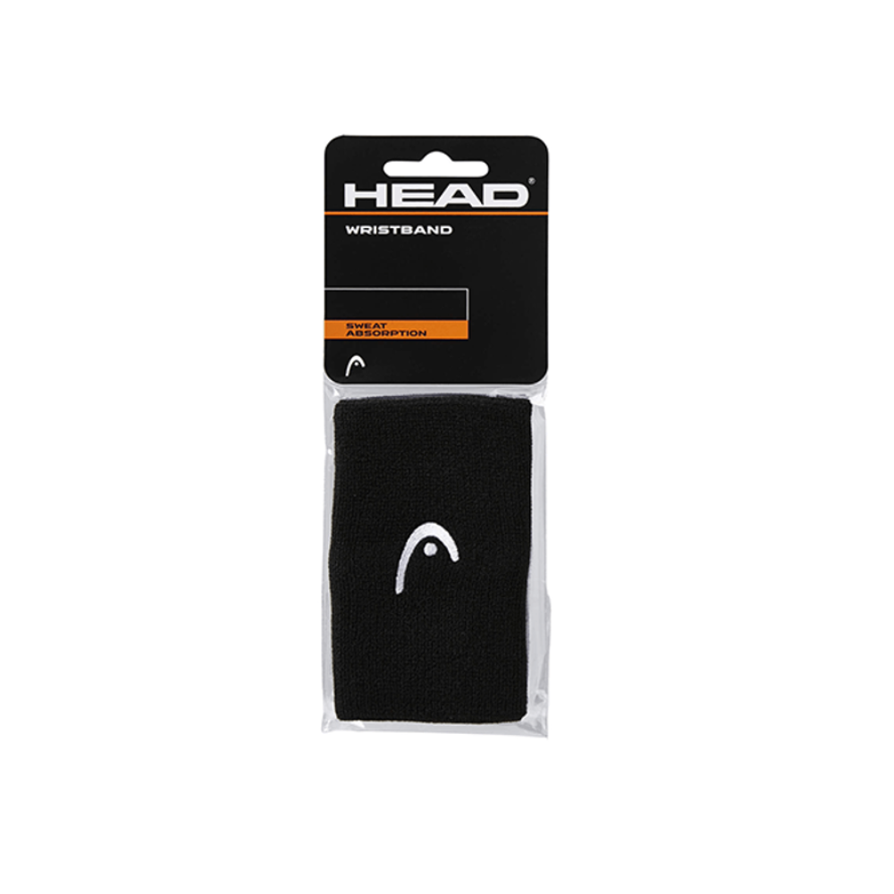 HEAD MUÑEQUERA HEAD WRISTBAND 5" NEGRO