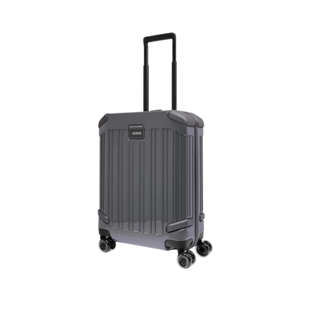PIQUADRO MALETA DE CABINA PERSONALIZABLE COLOR GRIS