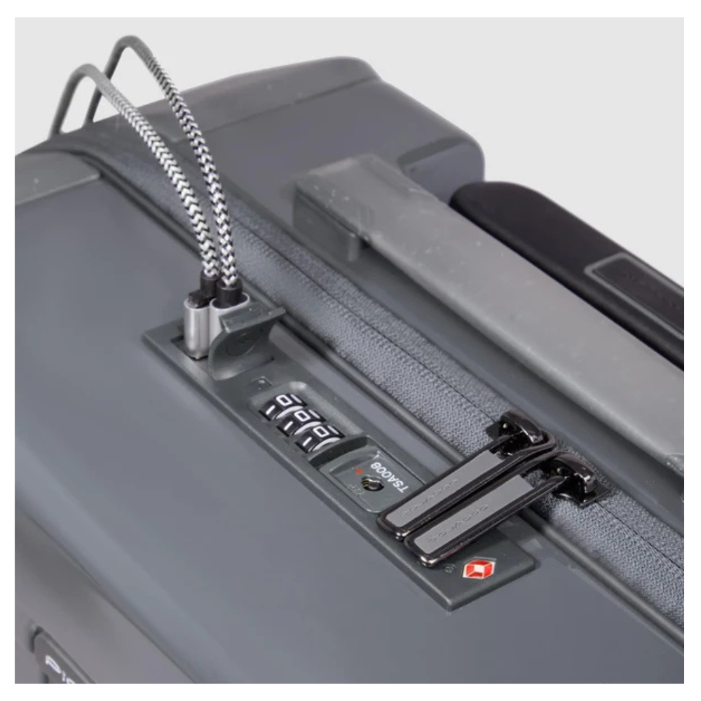 PIQUADRO MALETA DE CABINA PERSONALIZABLE COLOR GRIS