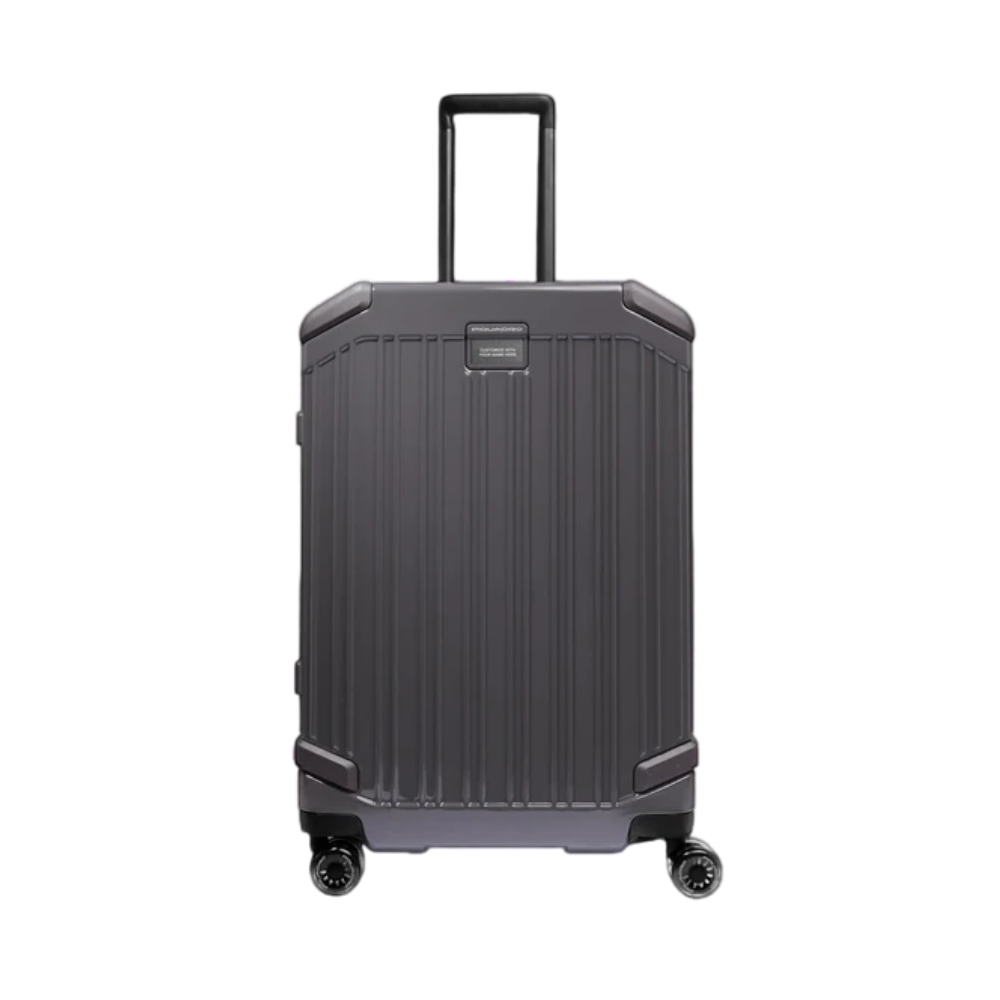 PIQUADRO MALETA MEDIANA EXPANDIBLE 04 RUEDAS COLOR GRIS