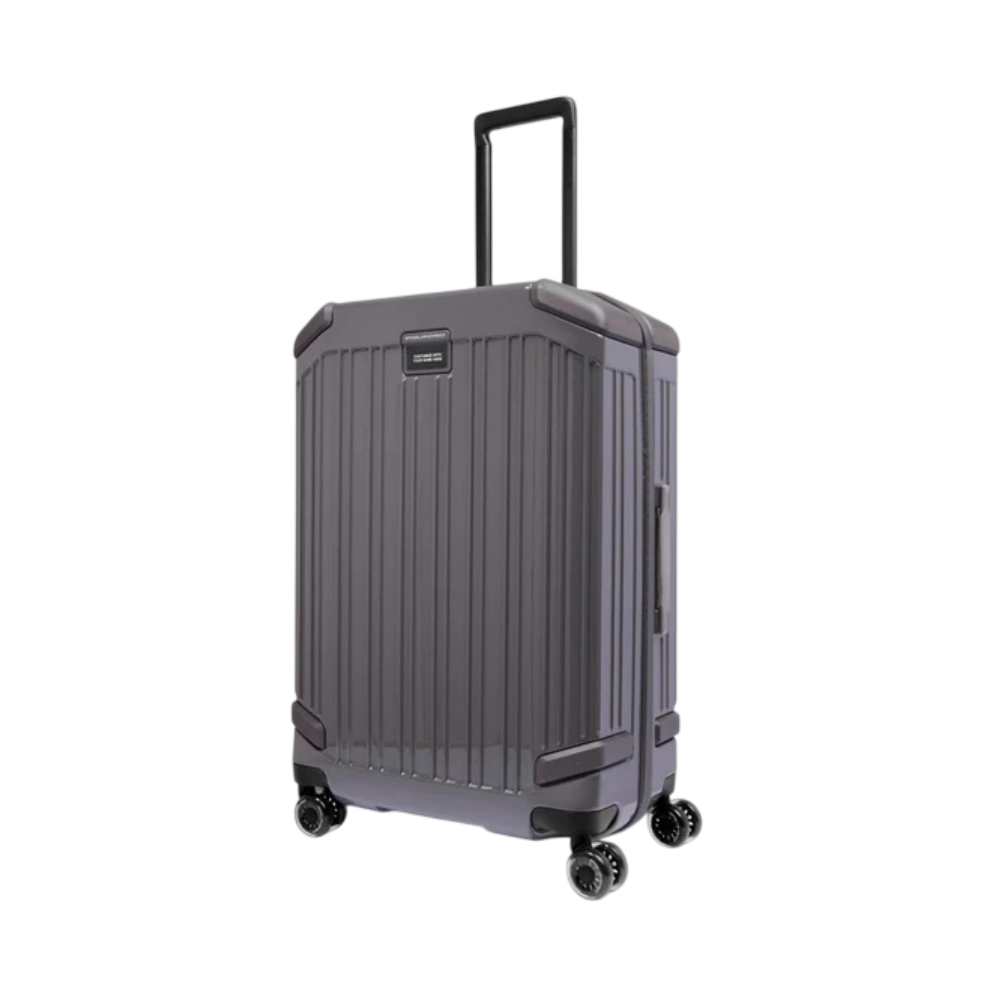 PIQUADRO MALETA MEDIANA EXPANDIBLE 04 RUEDAS COLOR GRIS