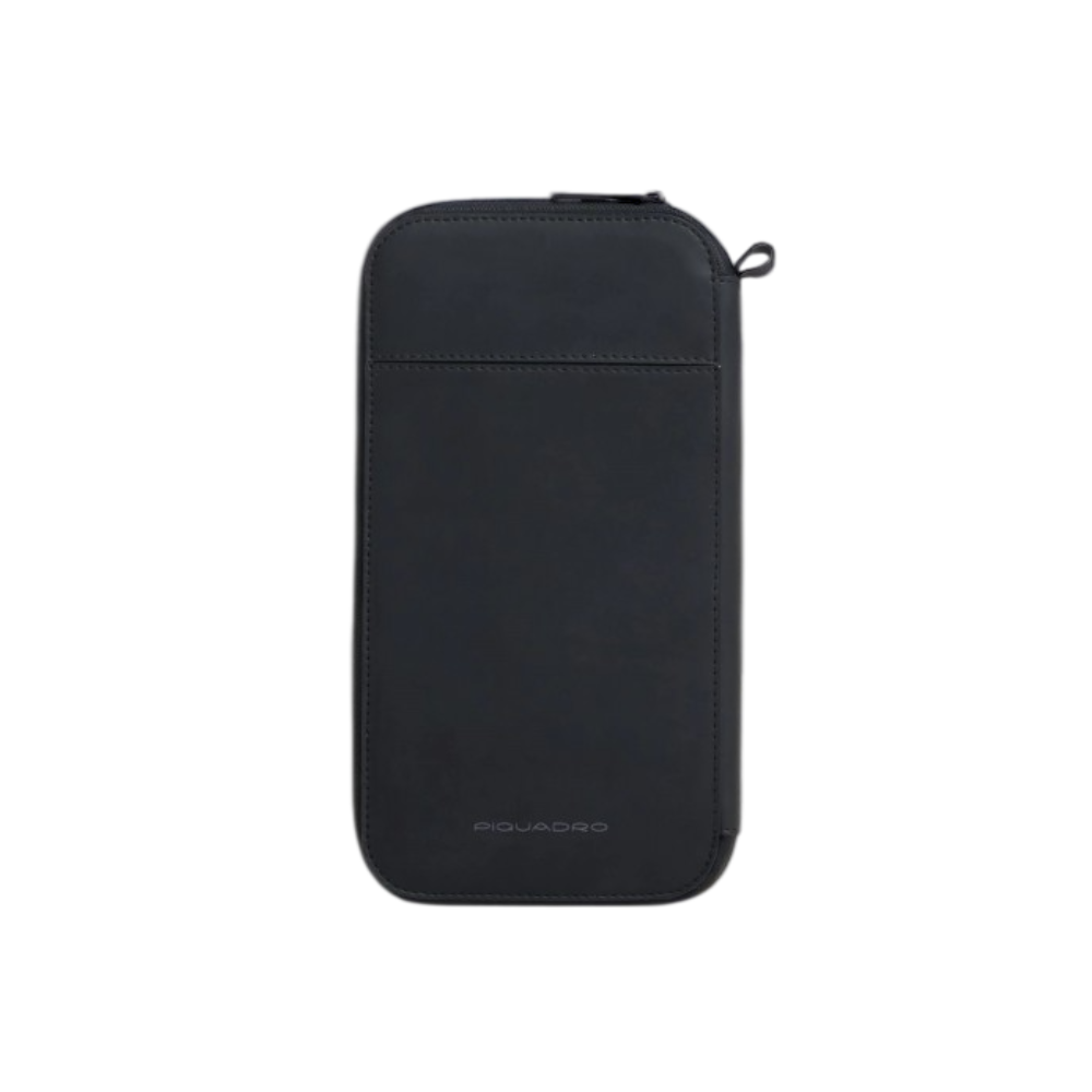 PIQUADRO PORTA PASAPORTE CON CREMALLERA DUCATI - NG