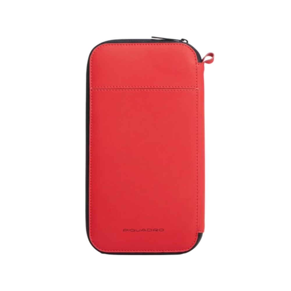 PIQUADRO PORTA PASAPORTE CON CREMALLERA DUCATI - RJ