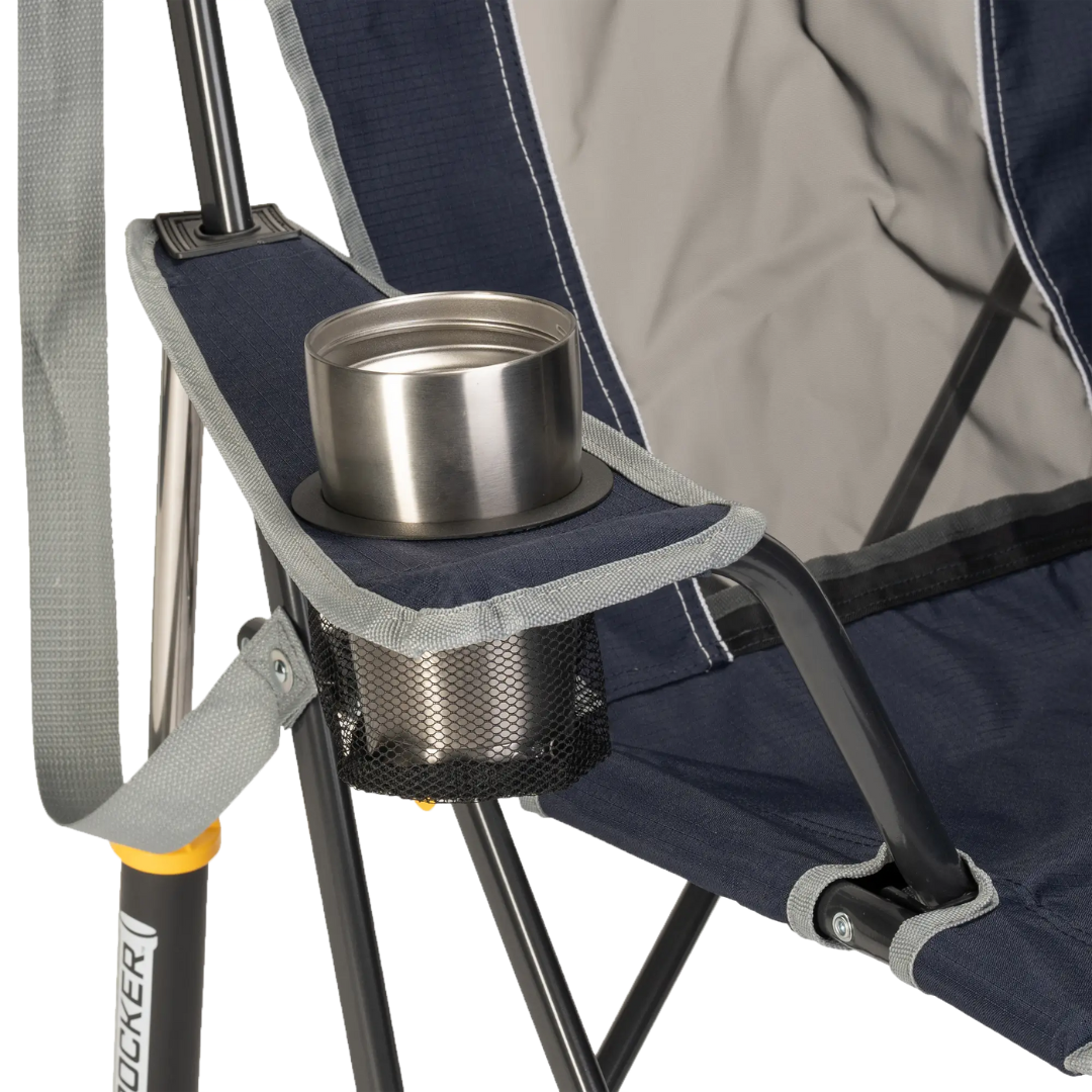 GCI OUTDOOR SILLA MECEDORA COMFORT PRO  GRIS MERCURIO