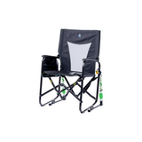 GCI OUTDOOR SILLA BALANCÍN AJUSTABLE CARBONO OSCURO