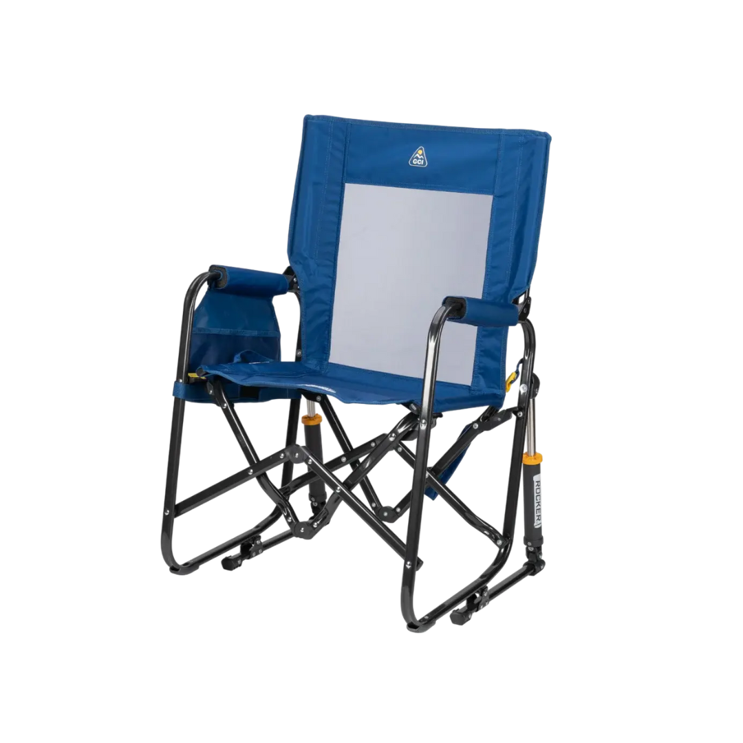 GCI OUTDOOR SILLA BALANCÍN STOWAWAY COLOR AZUL MARINO SUAVE