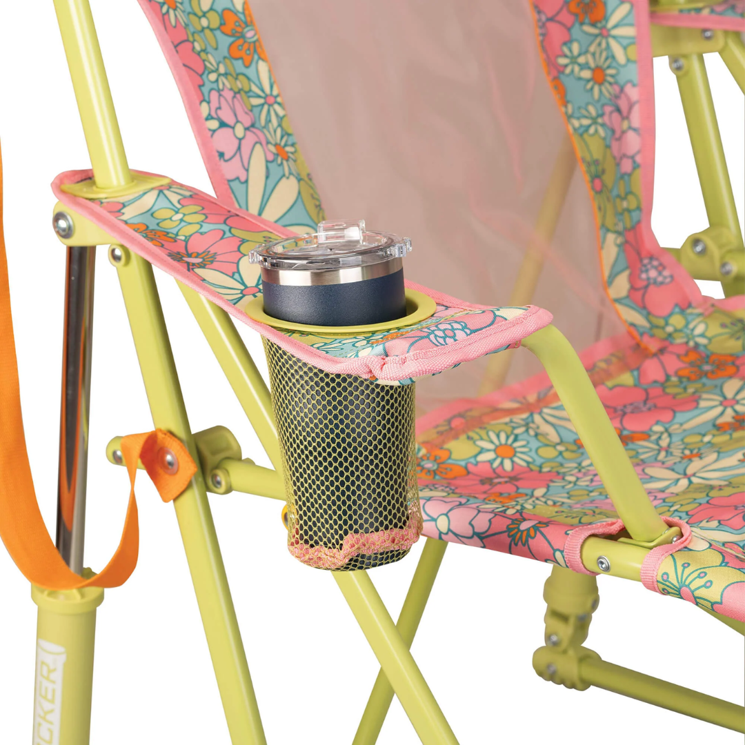 GCI OUTDOOR SILLA MECEDORA COMFORT PRO C/ FLORAL