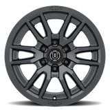 ICON ALLOYS VECTOR 6 SAT BLACK ARO 17" freeshipping - All Racing Perú