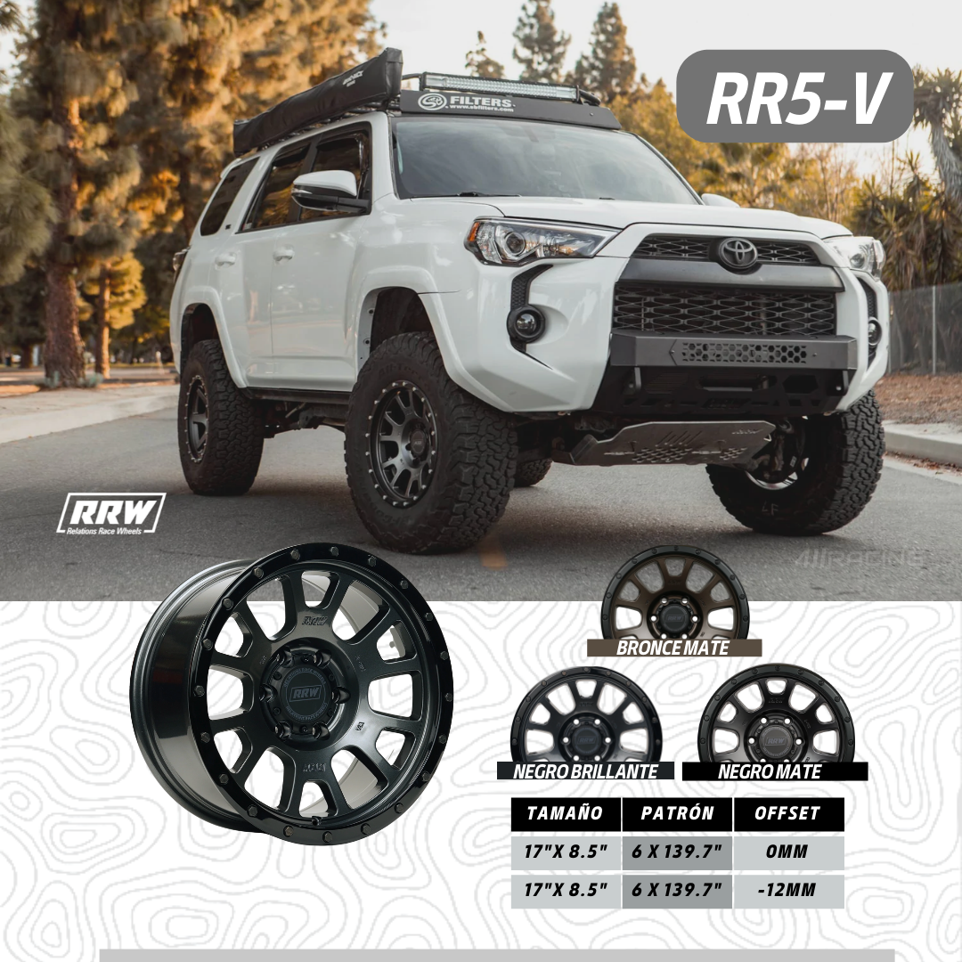 RRW WHEELS RR5-V APLICA PARA FORD RANGER