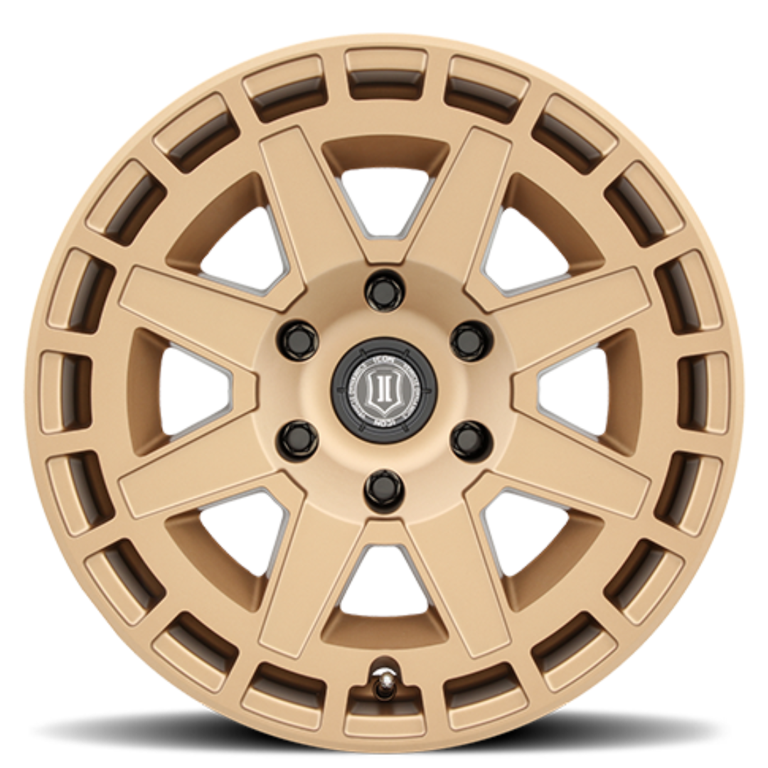 ICON ALLOYS COMPASS / SATIN BLACK ARO 17"