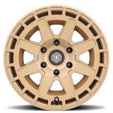ICON ALLOYS COMPASS / SATIN BLACK ARO 17"
