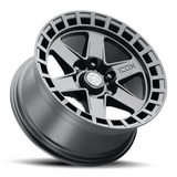 ICON ALLOYS RAIDER SATIN BLACK ARO 17"