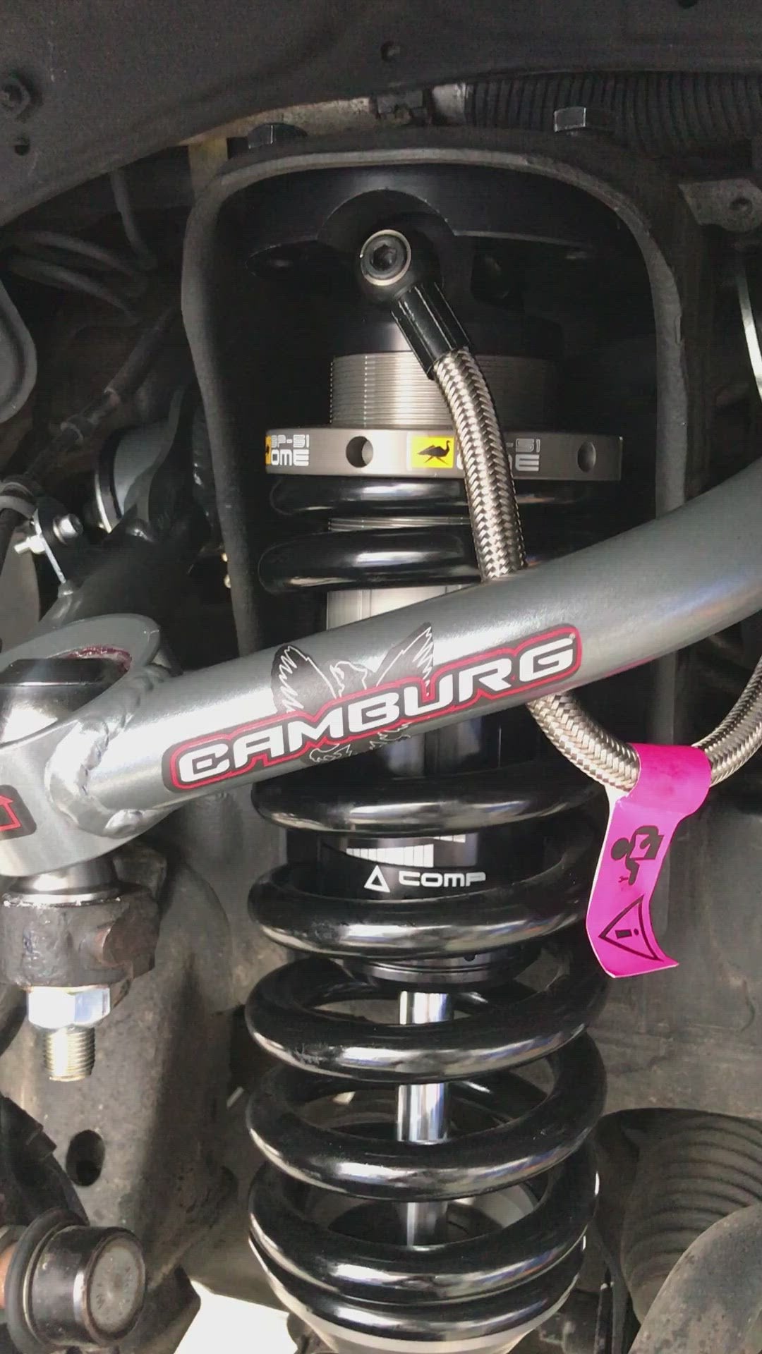 CAMBURG BRAZOS  DE CONTROL SUPERIORES